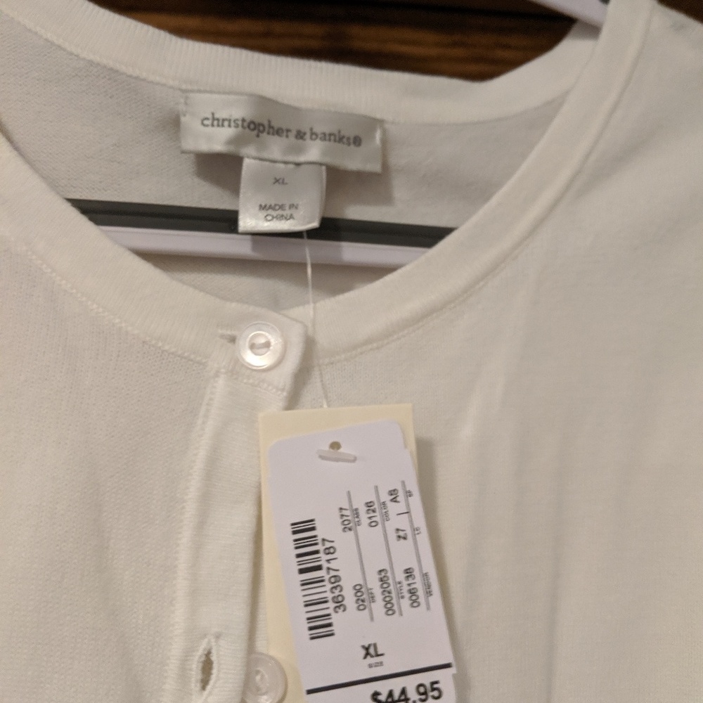 Christopher and Banks XL new with tags